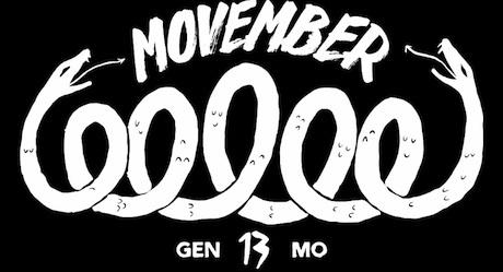 Affiche officielle Movember 2013